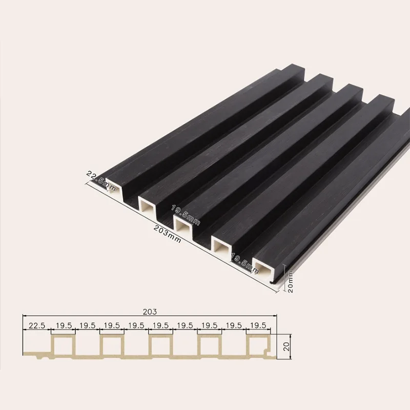 195-20 Panneau cannelé creux à 5 grilles