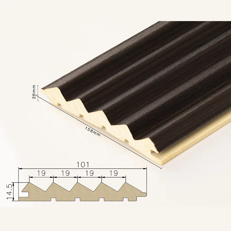 Panneau cannelé solide à 5 grilles de forme spéciale 95