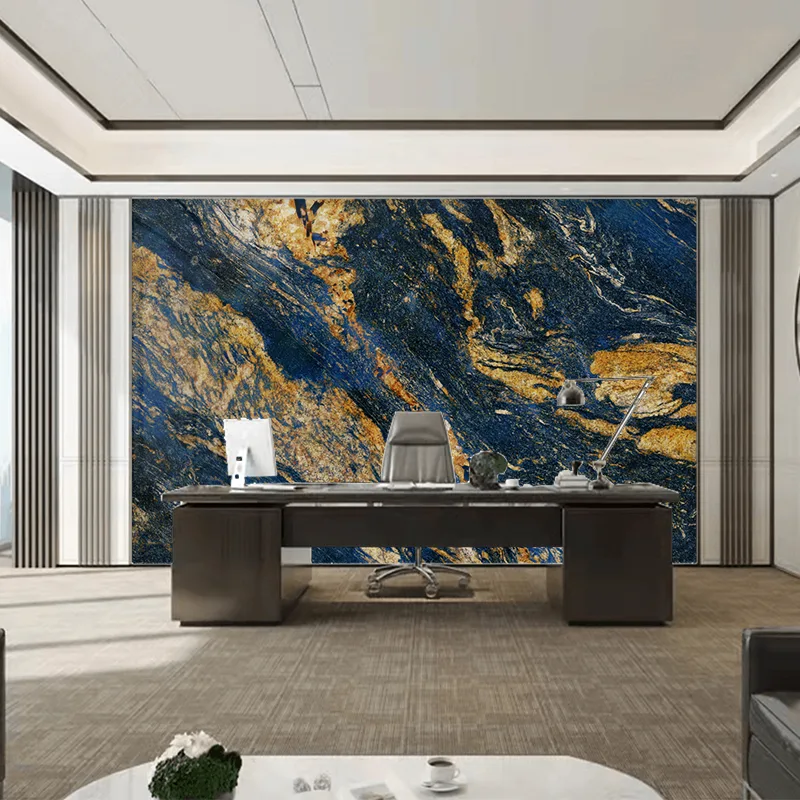 Panneau mural de fond en marbre de série de pierre de luxe